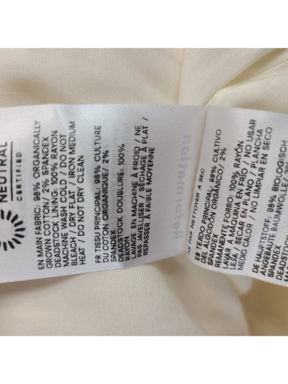 NEW Reformation Harlie Dress Sugar White Cap Sleeve A-Line Gown Size 4 - Picture 8 of 9